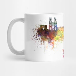 York skyline in watercolor Mug